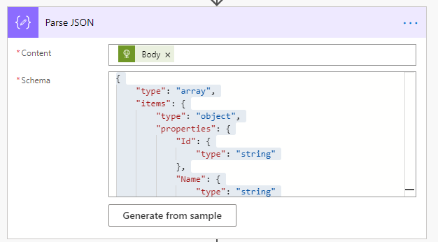 Parsing JSON Data from the HTTP Post